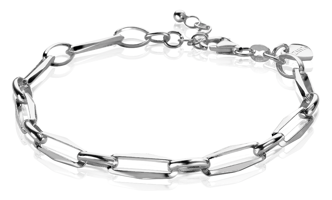ZINZI CHARMS zlv. basisarmband cfe schakel