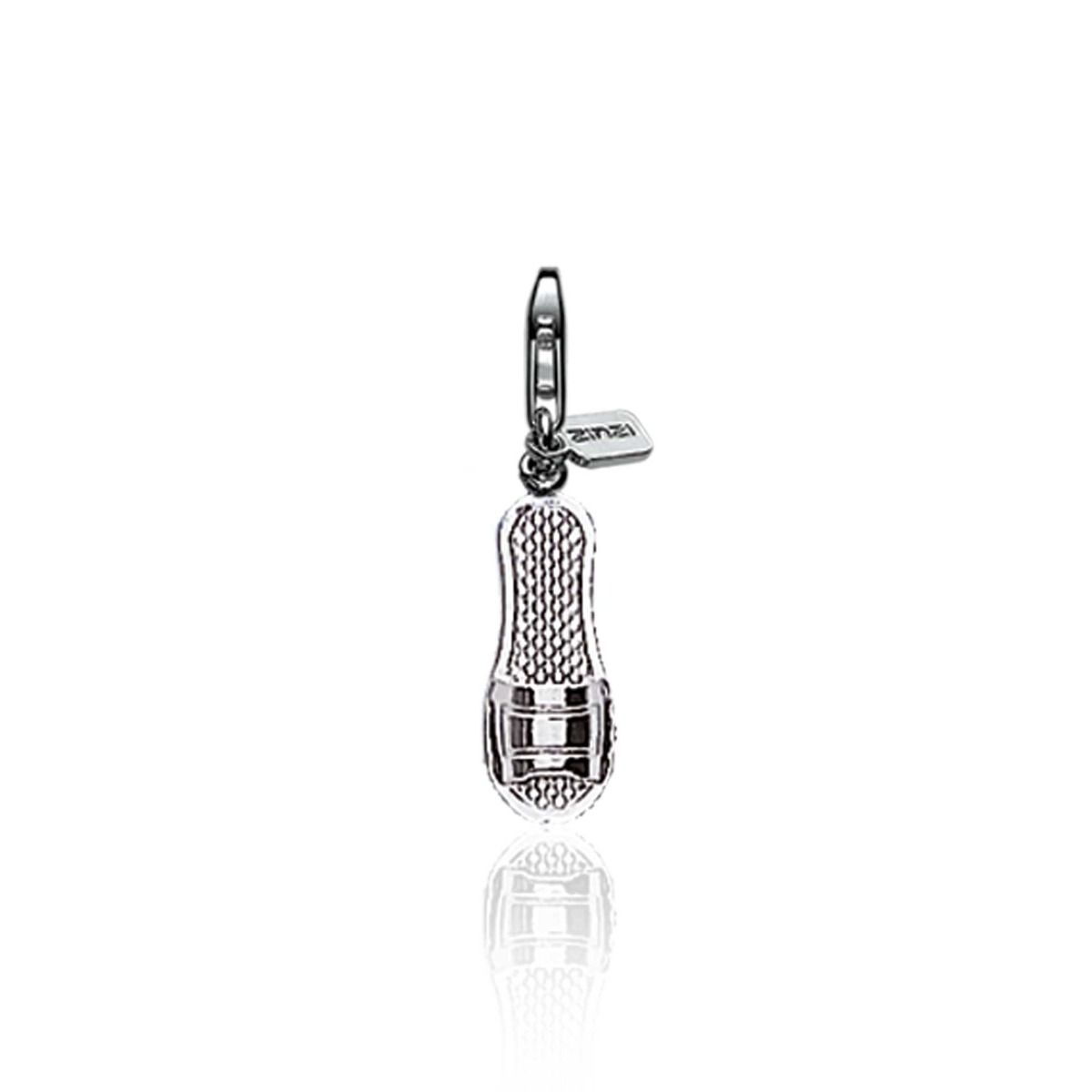Zinzi silberner Anhänger Slipper CHARMS47