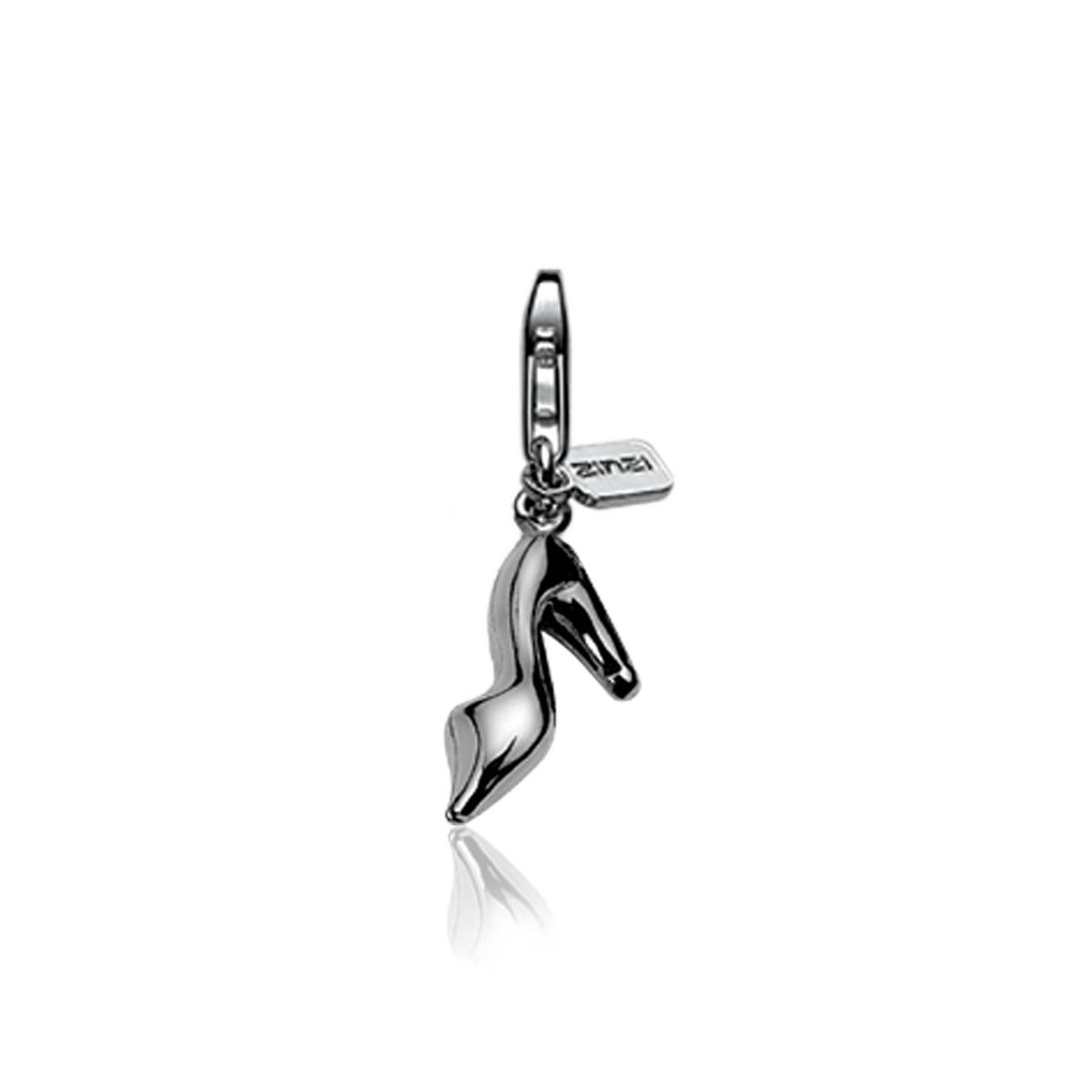 Zinzi silberner Anhänger Pump CHARMS4