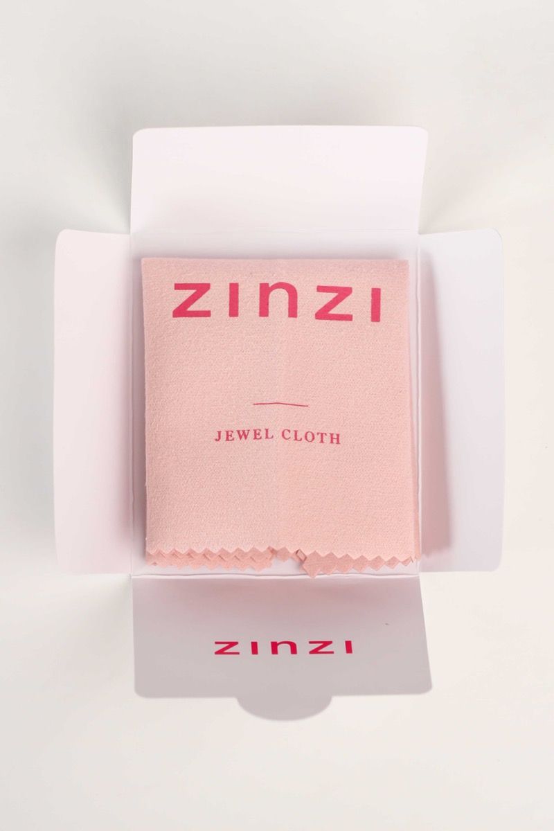 Poetsdoek, glansdoek voor Zinzi sieraden