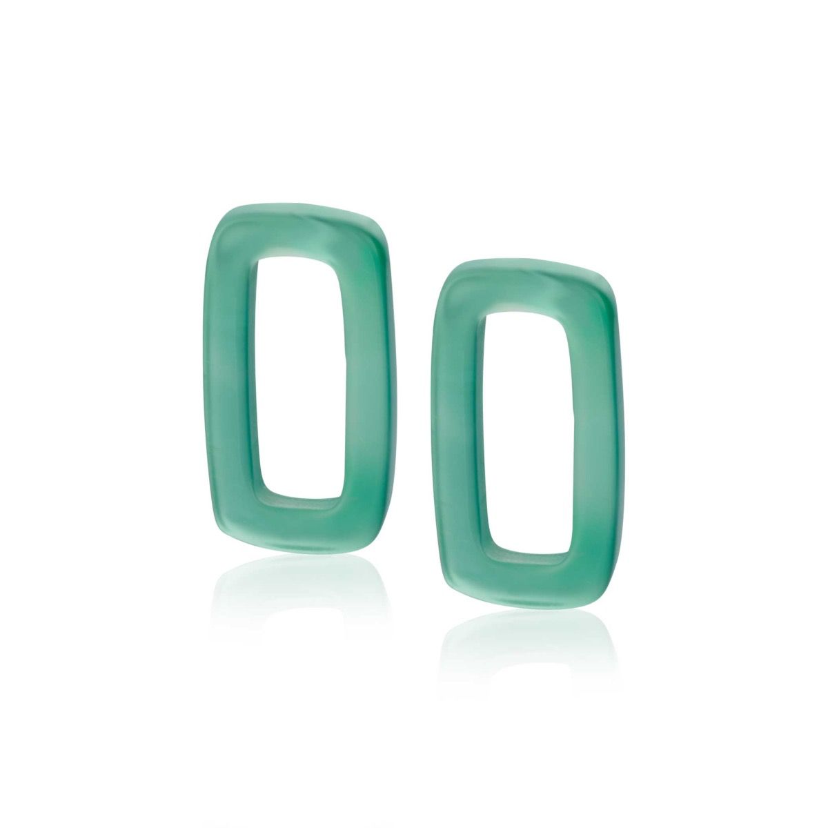 ZINZI zlv. creoolhangers groen