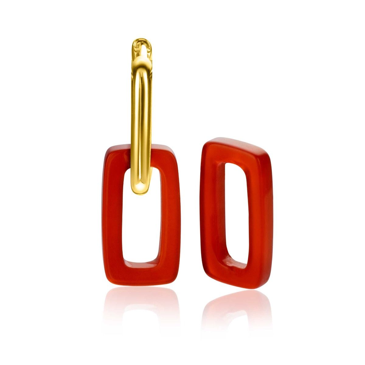 ZINZI zlv. creoolhangers rood