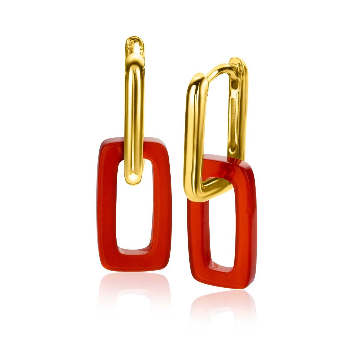 ZINZI zlv. creoolhangers rood