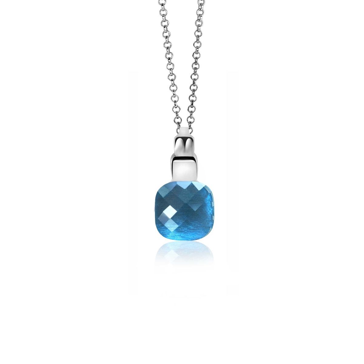 ZINZI zlv. hanger VK blauw