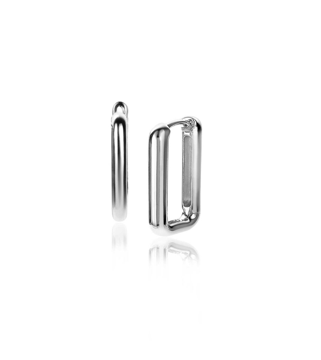 ZINZI silberne Luxus-Ohrringe 15x2mm ovale Form ZIO2221