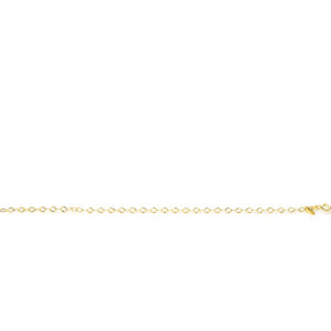 ZINZI GOLD armband ronde schakels gediamanteerd