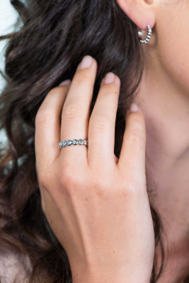 ZINZI silberner Ring Herzen  ZIR1798