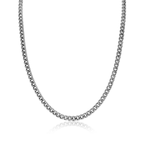 ZINZI silbernes Gourmet Halskette 4,5mm breit 45cm ZIC1414