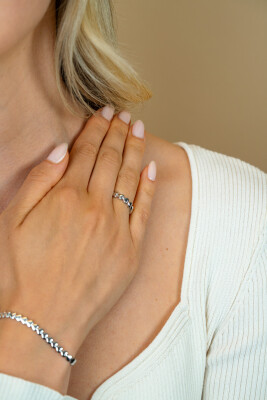 ZINZI silberner Ring Herzen  ZIR1798