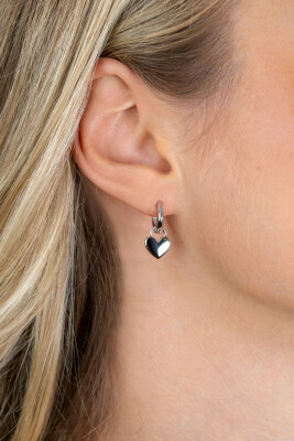 ZINZI zlv. oorbedels hart