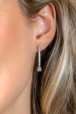 ZINZI zlv. oorstekers rijzetting zirconia's 26.5mm