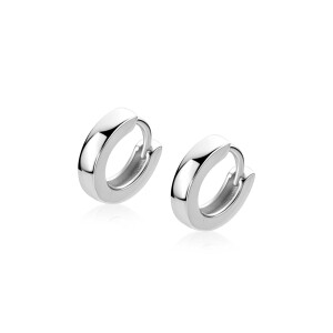 ZINZI zlv. oorringen u-profiel 11.5x3mm