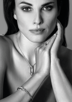 Mart Visser by ZINZI silbernes Fantasie Armband glatt MVA4