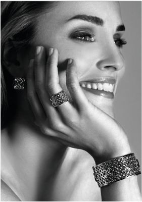 Mart Visser by ZINZI silberner breiter Fantasie Ring glatt 14mm MVR15