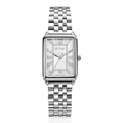 Zinzi Elegance horloge 28mm witte w.plaat stln.band