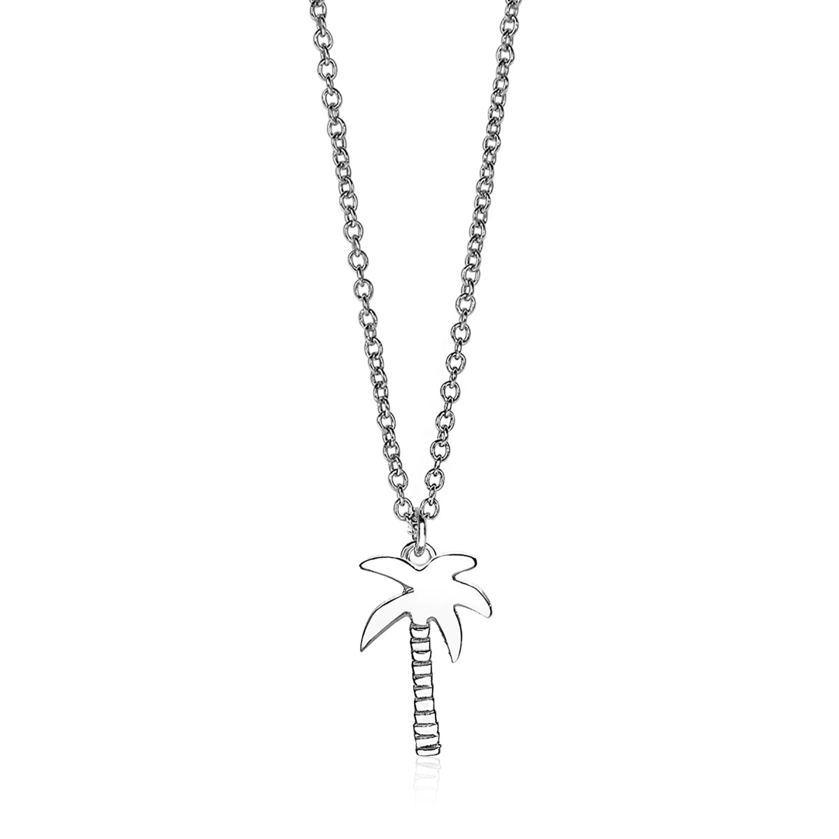ZINZI silberne Kette Palme 42-45cm ZIC1700